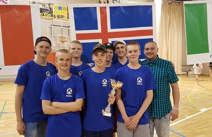 9. flokkur drengja sigraði á körfuboltamóti á Spáni