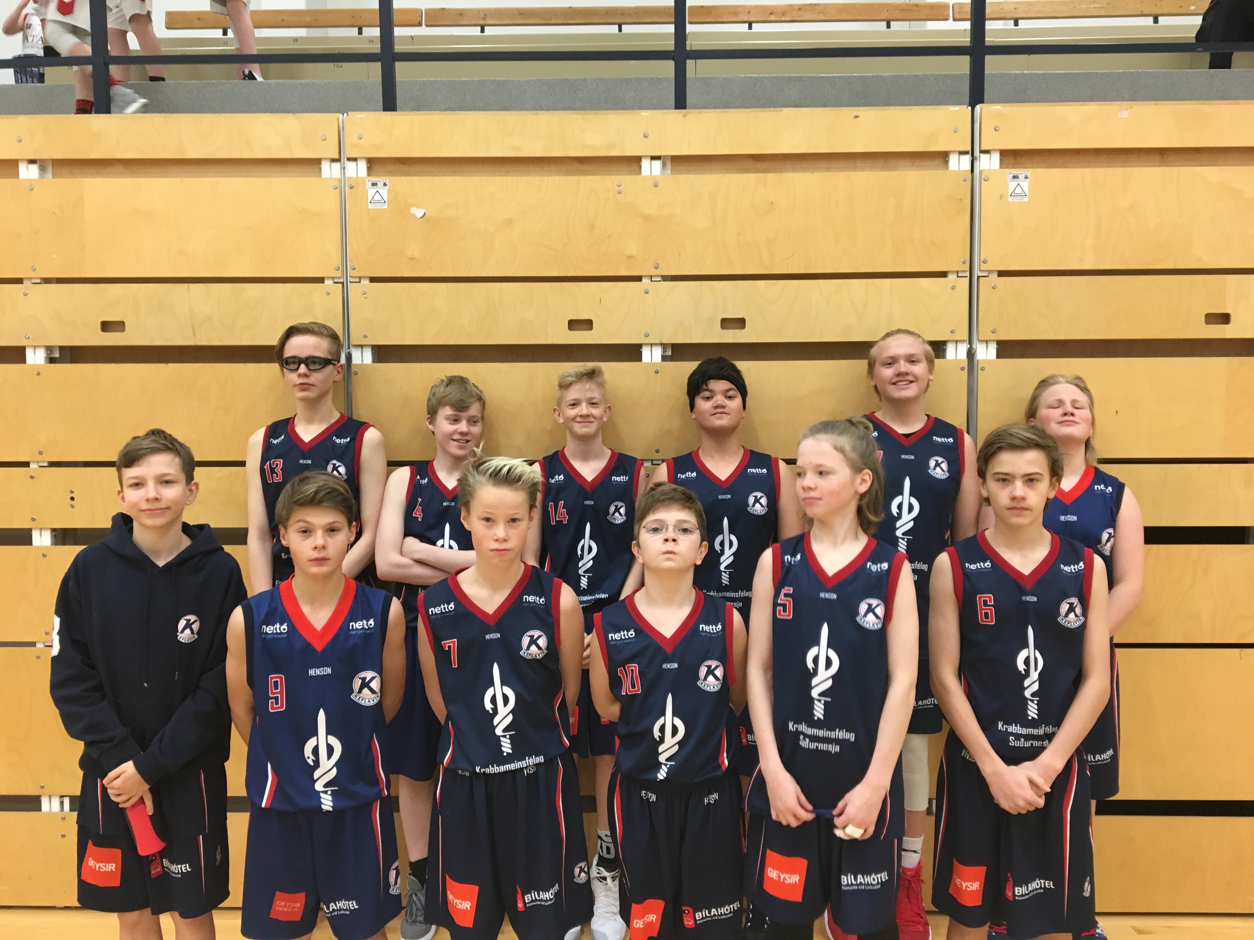 8. flokkur drengja sigraði sinn riðil