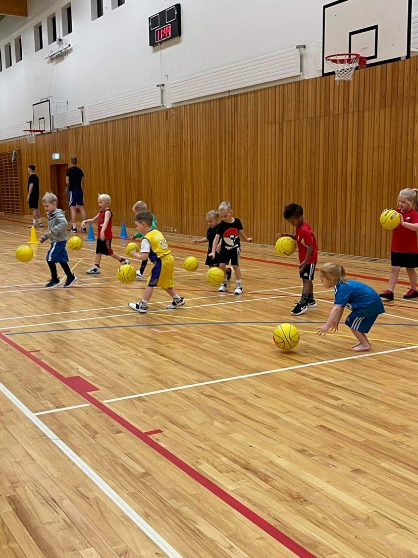 Körfuboltaæfingar fyrir leikskólahóp að hefjast