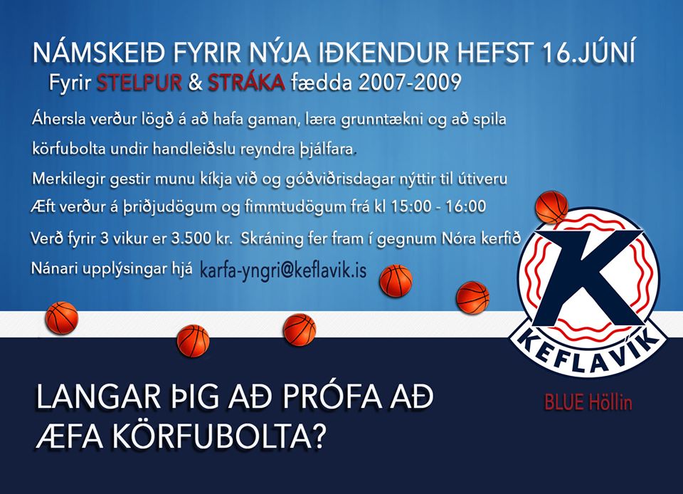 Námskeið fyrir nýja iðkendur