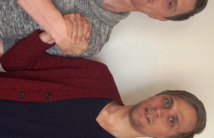 Jón Norðdal aðstoðar Helga Jónas