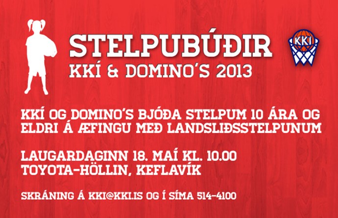 Stelpubúðir KKÍ og Domino´s í Toyotahöllinni á laugardag
