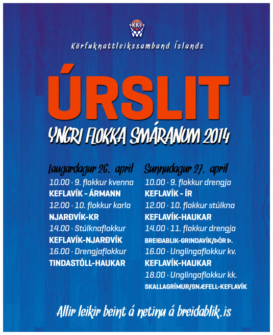 Heil 6 lið frá Keflavík í úrslitum yngri flokka um helgina